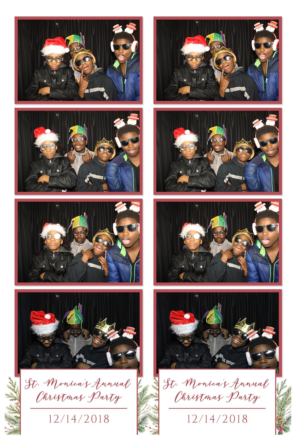 St Monica's Christmas Party 2018 | View more photos from the event at gallery.photoboothcincy.com/u/PhotoBoothCincy/St-Monicas-Christmas-Party-2018